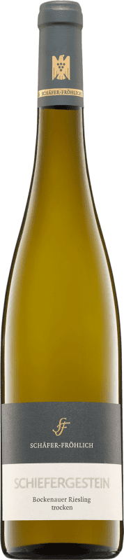 Free Shipping | White Wine Schäfer-Fröhlich Schiefergestein Trocken — Dry Q.b.A. Nahe Nahe Germany Riesling 75 cl