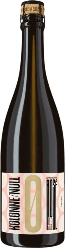 Envio grátis | Vinho Rosé Kolonne Null Trocken — Seco Rosé Q.b.A. Rheinhessen Rheinhessen Alemanha 75 cl Sem Álcool
