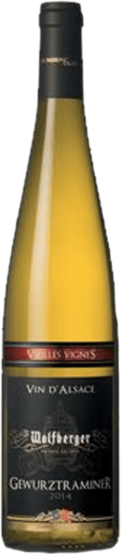 22,95 € 送料無料 | 白ワイン Wolfberger Semiseco — やや辛口 VV Vieilles Vignes — 古木 A.O.C. Alsace