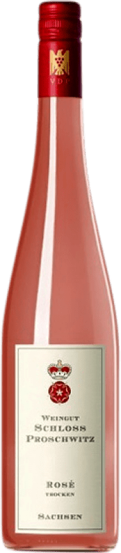 23,95 € Envío gratis | Vino Rosado Schloss Proschwitz Trocken — Seco Rosé — Rosado Q.b.A. Sachsen