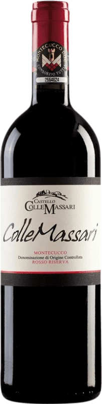 12,95 € 送料無料 | 赤ワイン ColleMassari Trocken — 辛口 レセルバ D.O.C. Montecucco