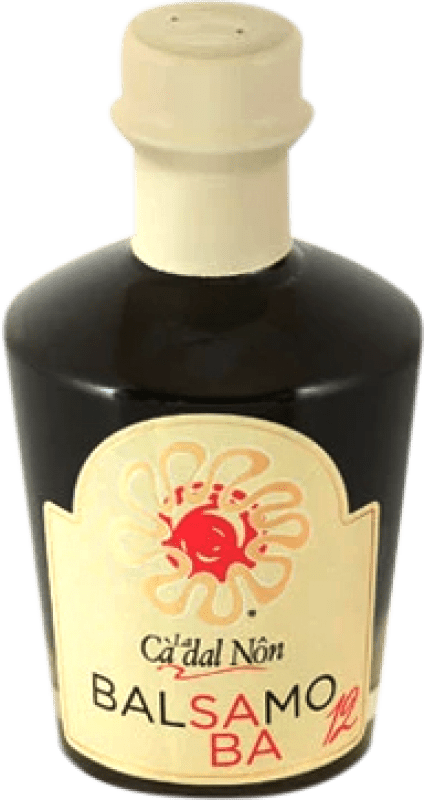 Free Shipping | Vinegar La Cà dal Non Balsamosaba 12 Balsamic Italy Miniature Bottle 5 cl