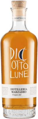 Grappa Marzadro Le Diciotto Lune Stravecchia Trocken — Dry Extra Viejo — Extra Old 50 cl