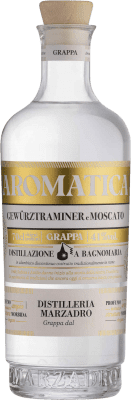 Grappa Marzadro Aromatica Gewürztraminer Moscato Trocken — Secco