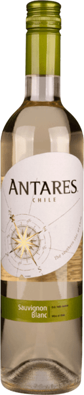 9,95 € Envío gratis | Vino Blanco Santa Carolina Antares Trocken — Seco I.G. Valle del Maule