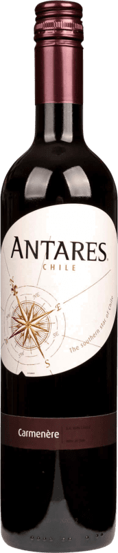 9,95 € Spedizione Gratuita | Vino Rosso Santa Carolina Antares Trocken — Secco I.G. Valle del Maule