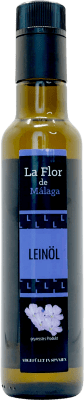 6,95 € | Pflanzenöl Flor de Málaga. Leinöl Spanien Kleine Flasche 25 cl Linaza — Leinsamen