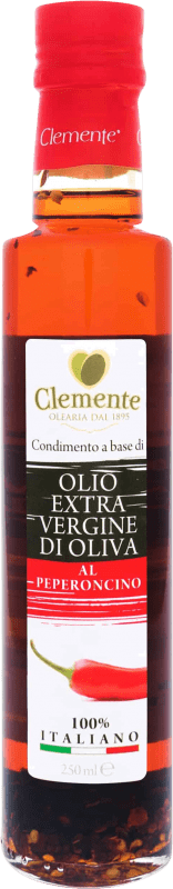 Kostenloser Versand | Olivenöl Stuppiello E-NOL Extra Nativ Italien Kleine Flasche 25 cl Peperoncino — Chilischote