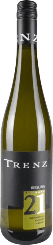 7,95 € 送料無料 | 白ワイン Trenz Johannisberg Kabinett — 熟した収穫 Q.b.A. Rheingau Fruity — フルーティー