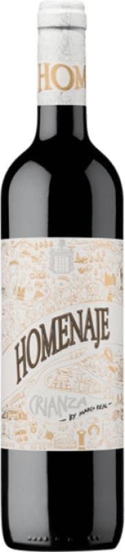 5,95 € Spedizione Gratuita | Vino Rosso Marco Real Crianza — Invecchiato in Botte