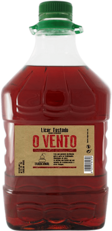 25,95 € Envío gratis | Licores Miño O Vento Garrafa 3 L Tostado