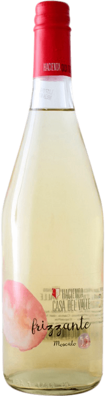 5,95 € 送料無料 | 白のスパークリングワイン Casa del Valle Frizzante — 微発泡 D.O.Ca. Rioja