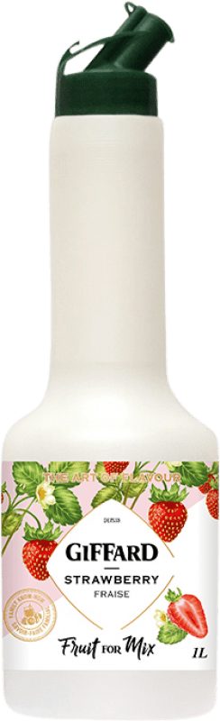 Envio grátis | Puré de Fruta para Cocktail Giffard França 1 L Strawberry — Morango