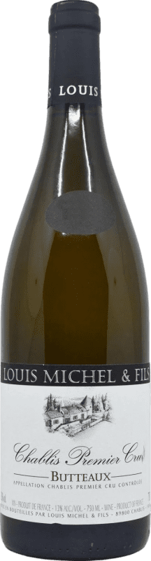 Envoi gratuit | Vin Blanc Louis Michel & Fils Butteaux 1er Premier Cru A.O.C. Chablis Bourgogne France Chardonnay 75 cl