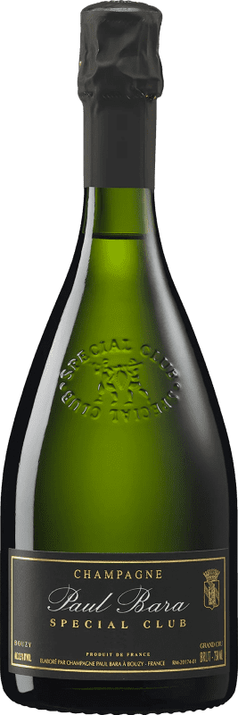 114,95 € Envío gratis | Espumoso Blanco Paul Bara Club Grand Cru, Special — Especial A.O.C. Champagne Organic — Ecológico