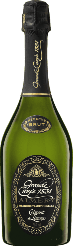 17,95 € Envio grátis | Espumante Branco Sieur d'Arques 1531 Brut — Bruto Grande Cuvée Reserva A.O.C. Crémant de Limoux
