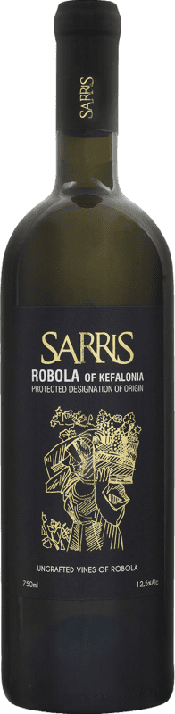 39,95 € Бесплатная доставка | Белое вино Sarris Ungrafted Vines Panochori P.D.O. Robola of Kefalonia Organic — Органический