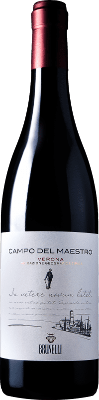 51,95 € Free Shipping | Red Wine Brunelli Campo del Maestro I.G.T. Veneto