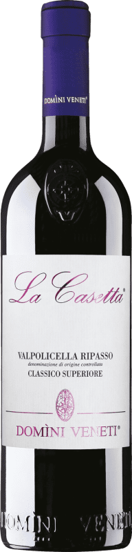 23,95 € | Vinho Tinto Valpolicella Negrar Domini Veneti La Casetta Superior D.O.C. Valpolicella Ripasso Vêneto Itália Rondinella, Corvinone, Molinara 75 cl