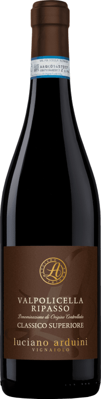 Envio grátis | Vinho Tinto Luciano Arduini Classico Superiore D.O.C. Valpolicella Ripasso Vêneto Itália Corvina, Rondinella, Corvinone 75 cl