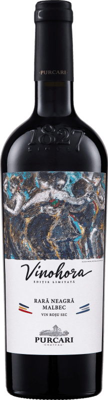 Envío gratis | Vino Tinto Château Purcari Vinohora Moldavia, República Malbec, Băbească 75 cl