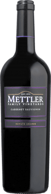 免费送货 | 红葡萄酒 Mettler 加州 美国 Cabernet Sauvignon — 赤霞珠 75 cl Mettler Cabernet Sauvignon — 赤霞珠 75 cl
