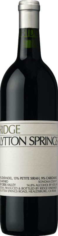 77,95 € 送料無料 | 赤ワイン Ridge Lytton Springs