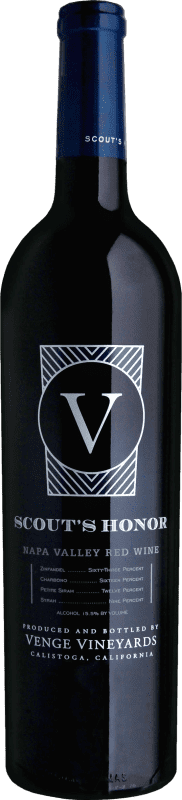 Бесплатная доставка | Красное вино Venge Vineyards. Scout's Honor Proprietary Калифорния Соединенные Штаты Syrah — Сира, Bonarda — Бонарда, Petite Syrah, Zinfandel — Зинфандель 75 cl