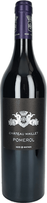 Бесплатная доставка | Красное вино Château Vieux Maillet A.O.C. Pomerol Бордо Франция Merlot — Мерло, Cabernet Franc — Каберне Фран 75 cl