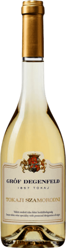 36,95 € Envio grátis | Vinho Doce Gróf Degenfeld Szamorondi I.G. Tokaj-Hegyalja Garrafa Medium 50 cl