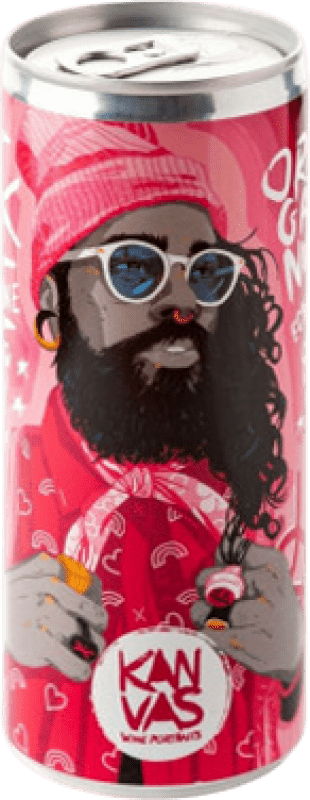 16,95 € Free Shipping | 6 units box Rosé Wine Kanvas Can 75 cl