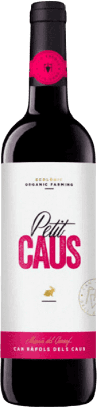 Free Shipping | Red Wine Can Ràfols Petit Caus D.O. Penedès Catalonia Spain Merlot, Syrah — Shiraz, Cabernet Sauvignon 75 cl