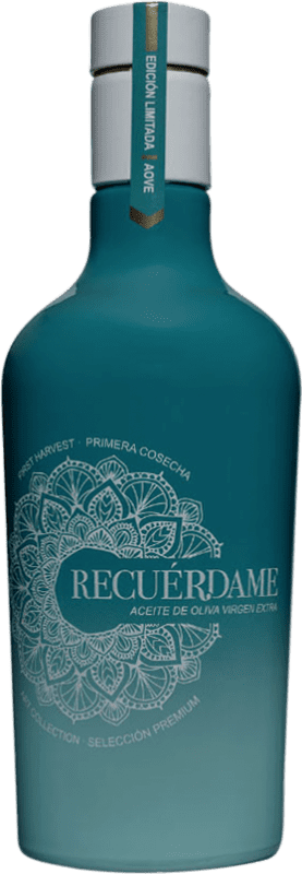 Spedizione Gratuita | Olio d'Oliva Aceitex Recuérdame Edizione Limitata, Primero — Primo, EVO Extra Vergine Jaén Spagna Arbequina Bottiglia Medium 50 cl