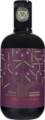 Spedizione Gratuita | Olio d'Oliva Verde Divino Cosecha Temprana — Raccolta Precoce, EVO Extra Vergine Jaén Spagna Arbequina Bottiglia Medium 50 cl