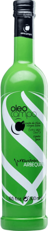 Spedizione Gratuita | Olio d'Oliva Oleocampo Premium, EVO Extra Vergine Jaén Spagna Arbequina Bottiglia Medium 50 cl