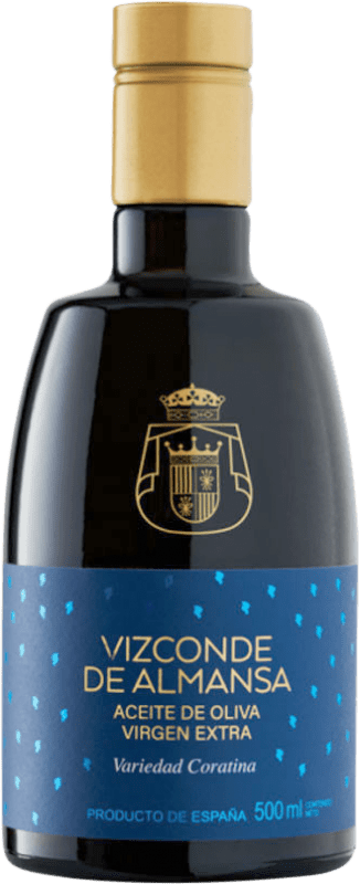 52,95 € Envío gratis | Aceite de Oliva Oleícola Jaén Vizconde de Almansa Coratina AOVE Virgen Extra Botella Medium 50 cl