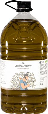 Azeite de Oliva Mergaoliva Érebo Picual Clássico, AOVE Virgem Extra Garrafão 5 L PET