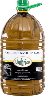 Olive Oil Umbrión EVOO Extra Virgin Jerrycan 5 L PET