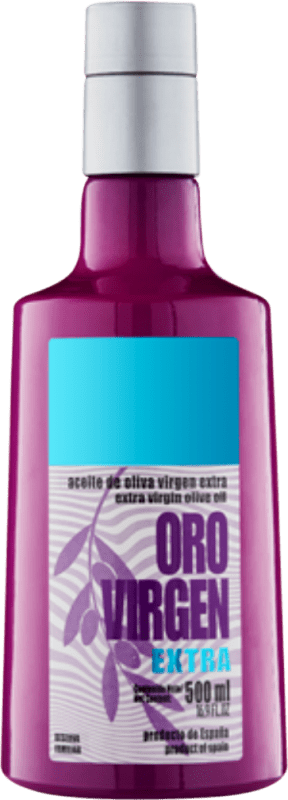 Kostenloser Versand | Olivenöl Aceitex Oro — Edition Gold, Cosecha Temprana — Frühe Ernte, E-NOL Extra Nativ Ciudad Real Spanien Frantoio Medium-Flasche 50 cl