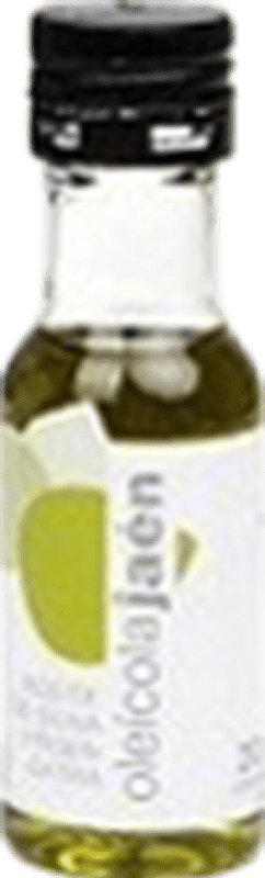 72,95 € 送料無料 | 100個入りボックス オリーブオイル Oleícola Jaén ミニチュアボトル 2 cl PET — ペット