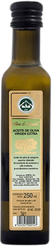 Free Shipping | 24 units box Olive Oil Avirol Olivo de Cambil EVOO Extra Virgin D.O. Sierra Mágina Jaén Spain Picual Small Bottle 25 cl