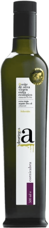 Envio grátis | Azeite de Oliva Deortegas AOVE Virgem Extra Região de Múrcia Espanha Cornicabra Eco — Biológico Garrafa Medium 50 cl
