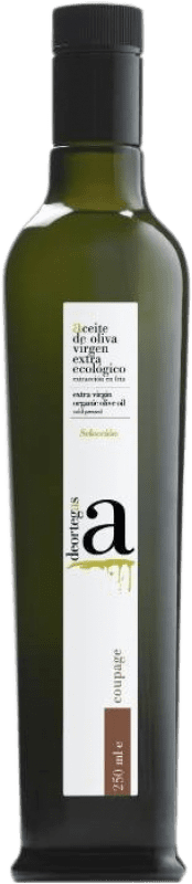 10,95 € | Olive Oil Deortegas EVOO Extra Virgin Region of Murcia Spain Eco — Organic Small Bottle 25 cl