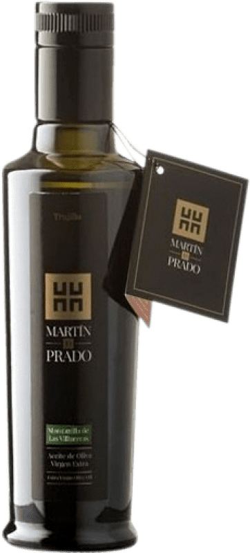 Envio grátis | Caixa de 9 unidades Azeite de Oliva Martín de Prado AOVE Virgem Extra Cáceres Espanha Manzanilla Garrafinha 25 cl