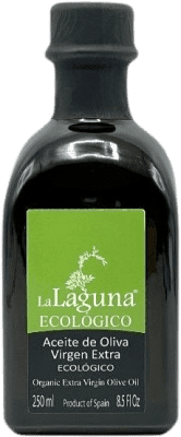 57,95 € | Boîte de 12 unités Huile d'Olive Sucesores Hnos. López La Laguna Coupage, HOVE Vierge Extra D.O. Baena Córdoba Espagne Eco — Biologique Petite Bouteille 25 cl