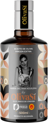 橄榄油 Oliva Sí María del Mar Aguilera Priego de Córdoba 限量版, EVOO 特级初榨 Eco — 生态 有机 天然 中瓶装 50 cl