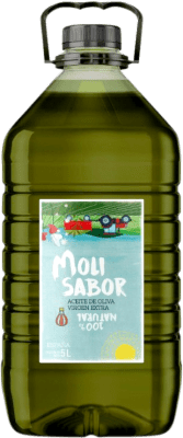 Olio d'Oliva Oleícola Jaén Molisabor Arbequina EVO Extra Vergine Tanica 5 L PET