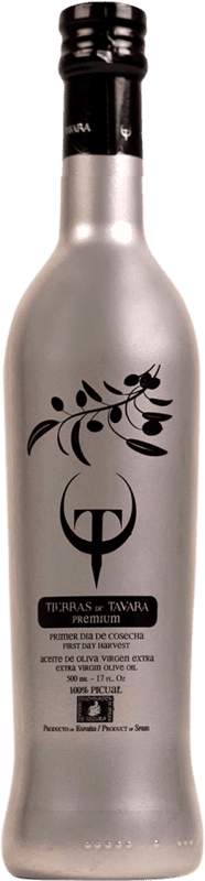 16,95 € | Olivenöl Tierras de Tavara Premium, E-NOL Extra Nativ D.O. Sierra de Segura Jaén Spanien Picual Medium-Flasche 50 cl