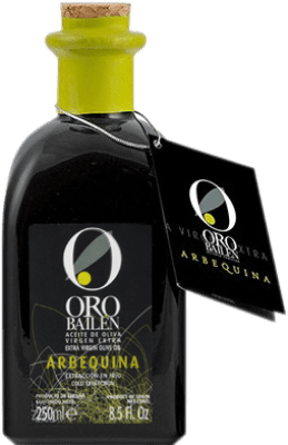 オリーブオイル 24個入りボックス Oro Bailén Arbequina — アルベキーナ EVOO エキストラバージン ファミリーリザーブ 小瓶 25 cl