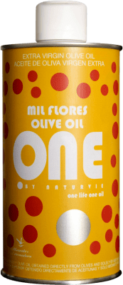 Бесплатная доставка | Оливковое масло Naturvie One Mil Flores ЭВО Экстра Вирджин Badajoz Испания Жестяная банка 50 cl